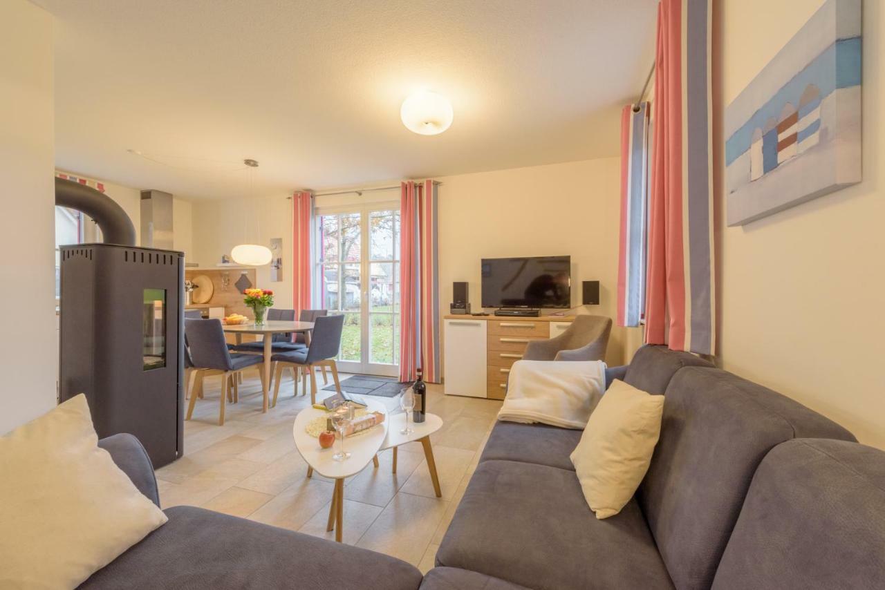 Strandhaus Lucky, Sauna, Garten, Kamin, Strandnah 格洛威 外观 照片